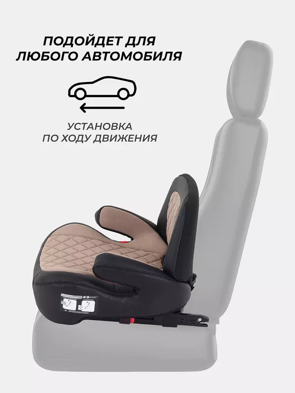 Автокресло Rant Turbo Pro Isofix 3 (22-36 кг) Beige